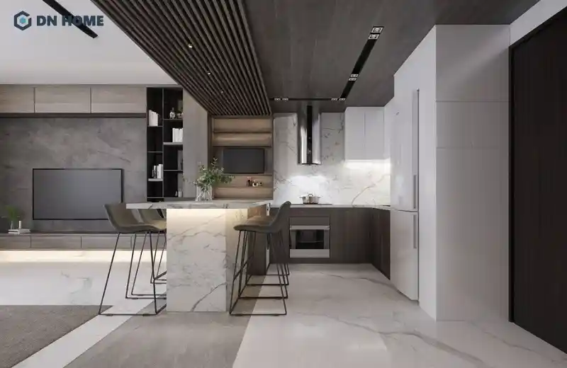 thiết kế nội thất chung cư 58m2