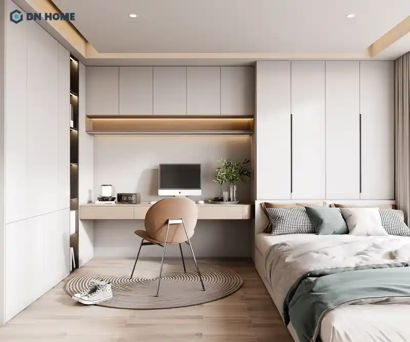 thiết kế nội thất chung cư 58m2