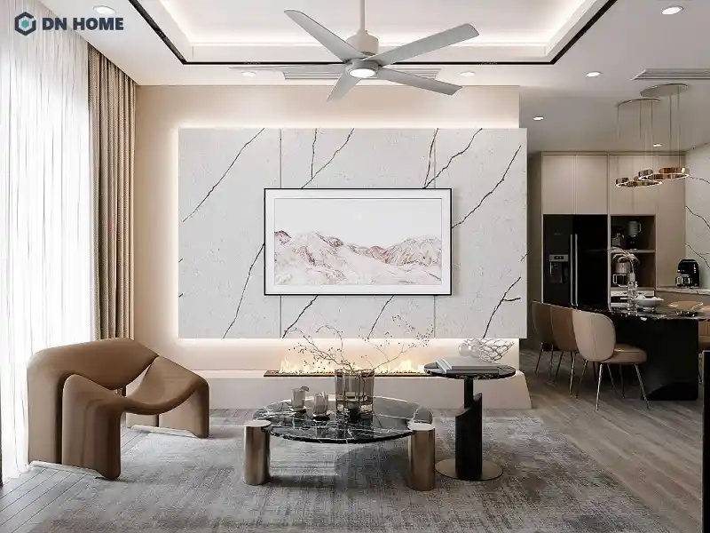 thiết kế nội thất chung cư 58m2
