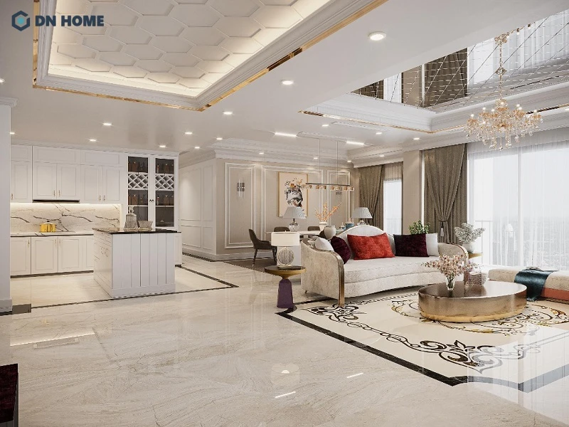 Phân chia công năng phù hợp dựa trên số lượng thành viên và nhu cầu sinh hoạt sẽ giúp không gian sống hài hòa hơn