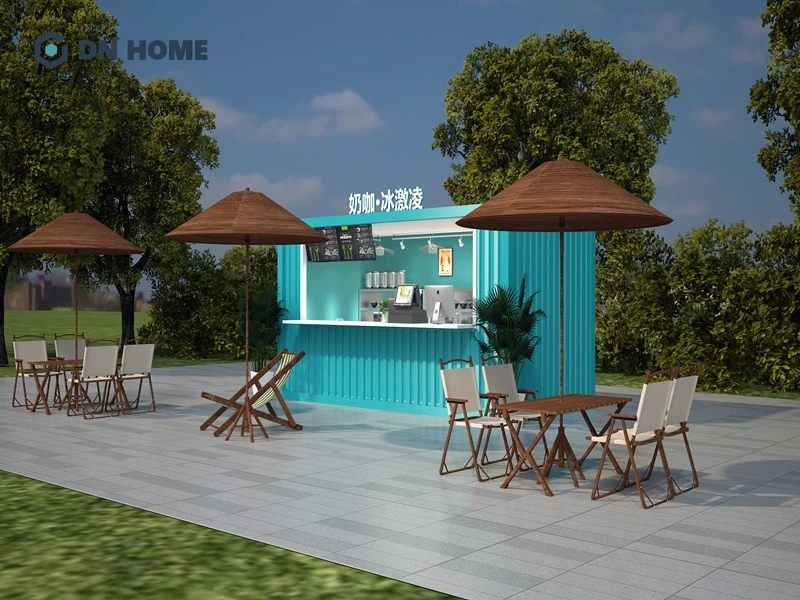 Quán cafe container vỉa hè là mô hình phù hợp với khách hàng trẻ và có chi phí đầu tư ban đầu không quá cao