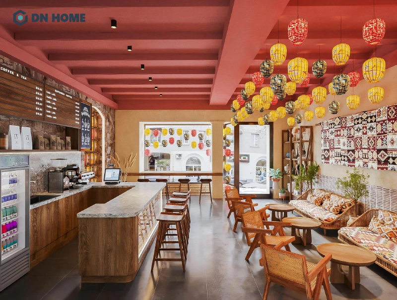 Đầu tư vào thiết kế quán cafe đẹp là cách định vị thương hiệu, nâng cao nhận diện hiệu quả