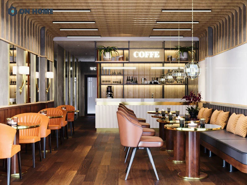 Quán cafe thiết kế theo phong cách tân cổ điển sở hữu vẻ đẹp hài hoà tinh tế giữa cổ điển và hiện đại