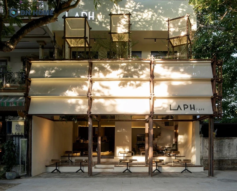 Quán cafe đường phố mặt tiền 10m cần thiết kế ngoại thất nổi bật để dễ dàng thu hút khách hàng