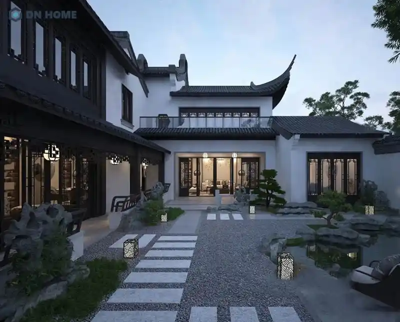 Thiết kế sân vườn biệt thự