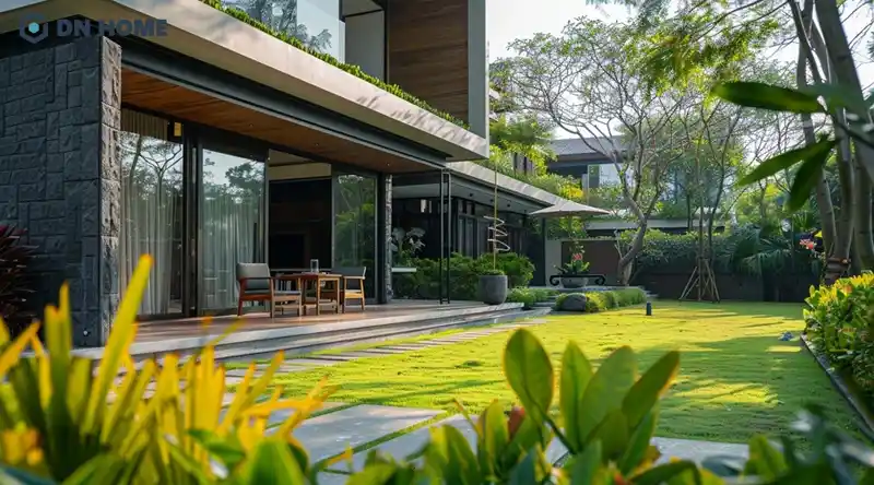 Thiết kế sân vườn biệt thự