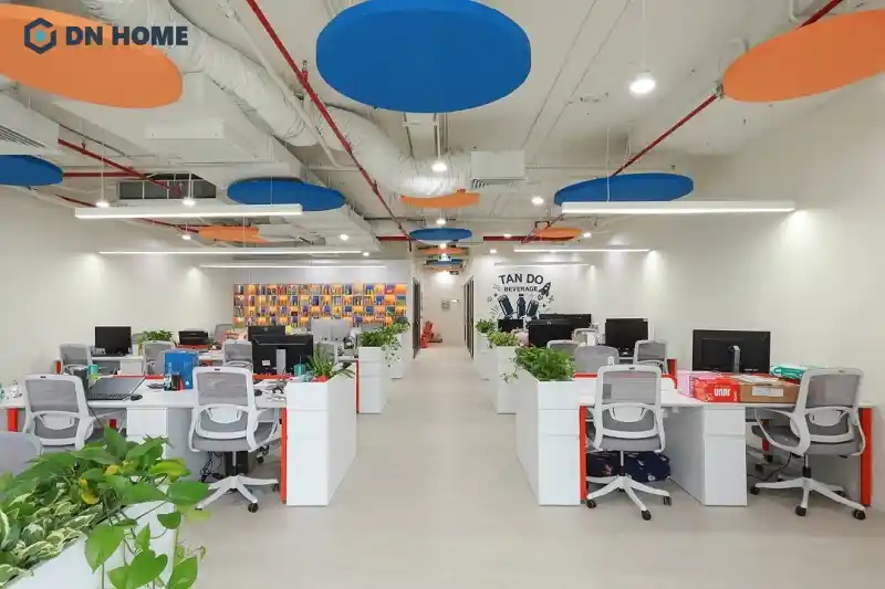 thiết kế văn phòng 60m2