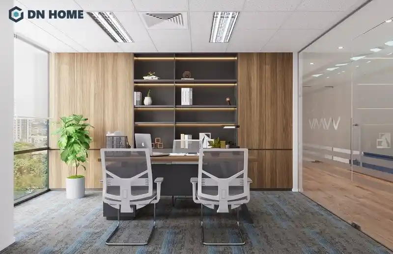 thiết kế văn phòng 60m2