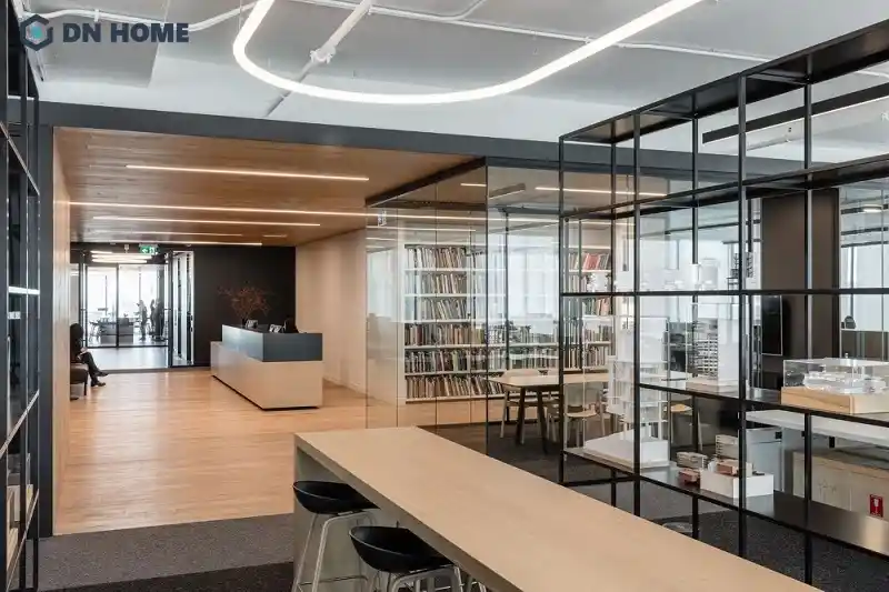 thiết kế văn phòng 60m2