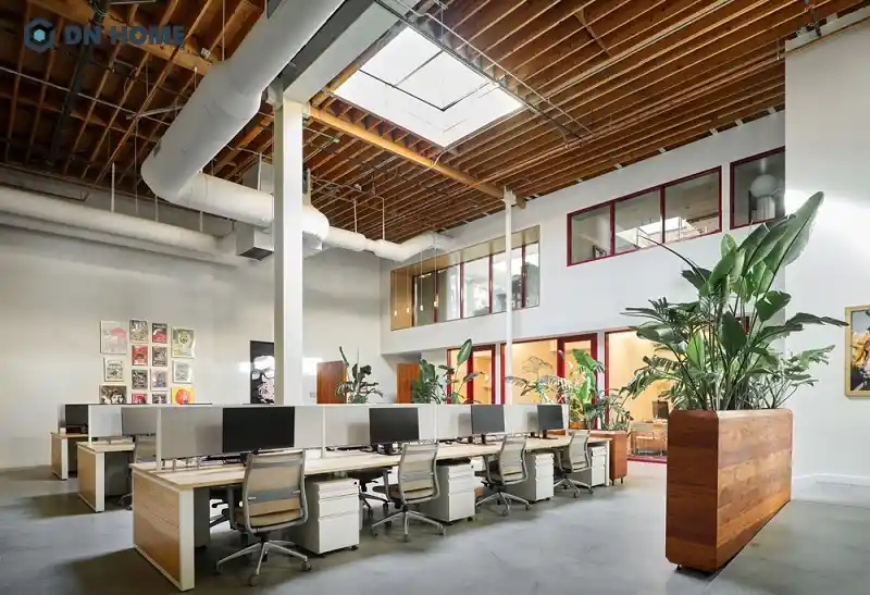 thiết kế văn phòng 60m2