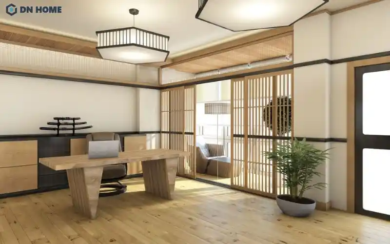 Thiết kế văn phòng kiểu Nhật