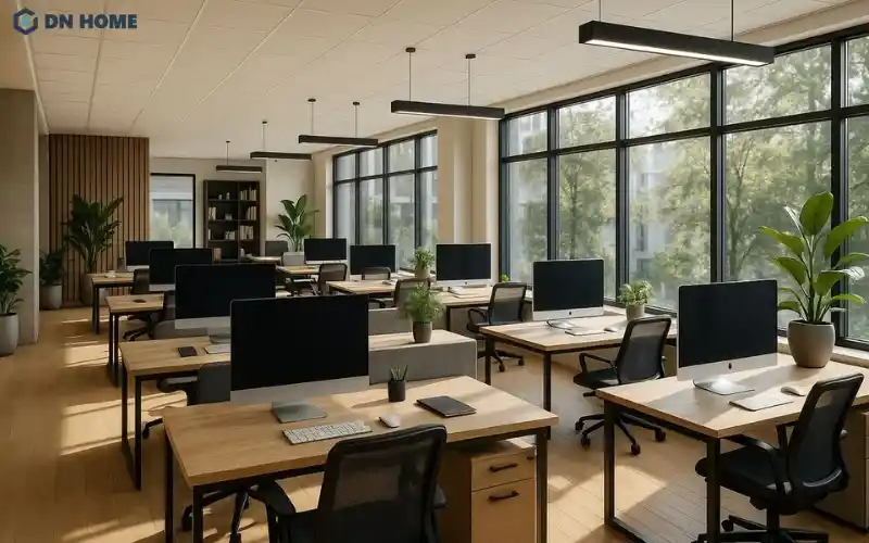 Thiết kế văn phòng kiểu Nhật