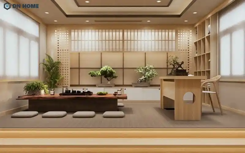 Thiết kế văn phòng kiểu Nhật