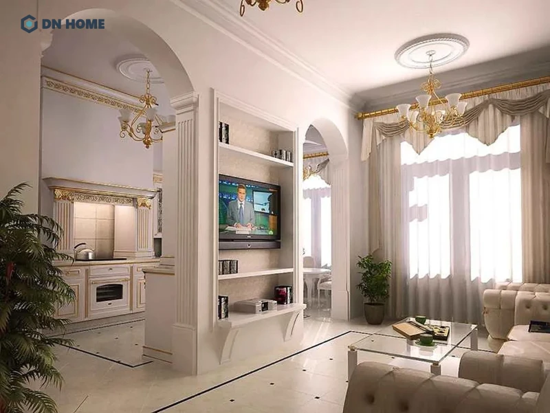Hiện nay, kiến trúc mái vòm được ứng dụng vào thiết kế như một điểm nhấn nghệ thuật