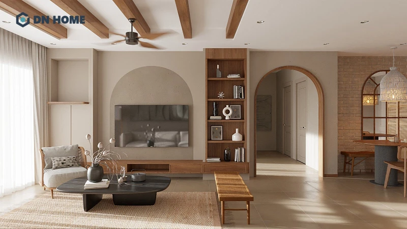 Nên chọn vật liệu trang trí vòm chất lượng cao để đảm bảo độ bền đẹp lâu dài