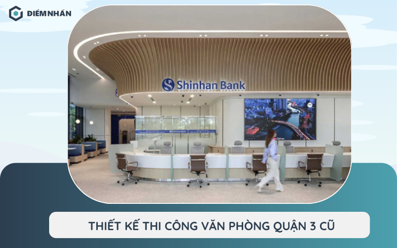 Thiết kế thi công văn phòng quận 3 cũ