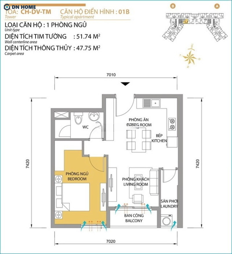 Bản vẽ mặt bằng chung cư