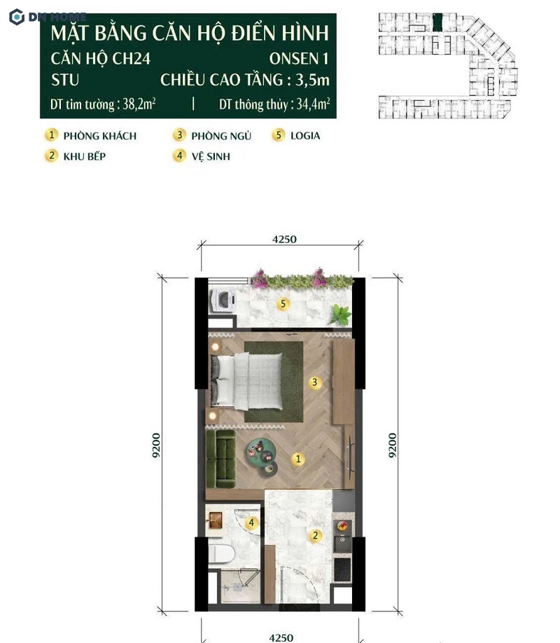 Bản vẽ mặt bằng chung cư
