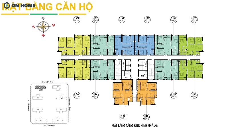 Bản vẽ mặt bằng chung cư