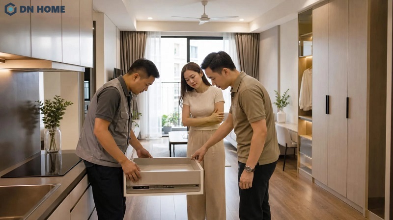 Kinh nghiệm thi công nội thất chung cư
