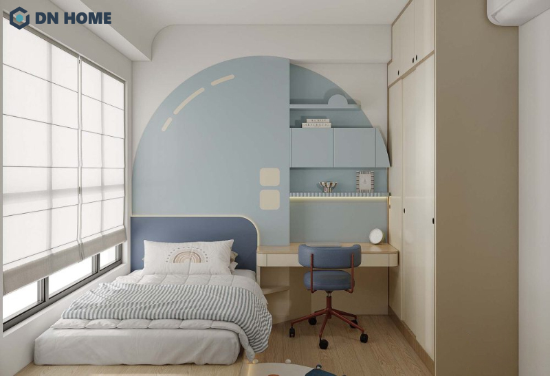 Thiết kế căn hộ 80m2 3 phòng ngủ