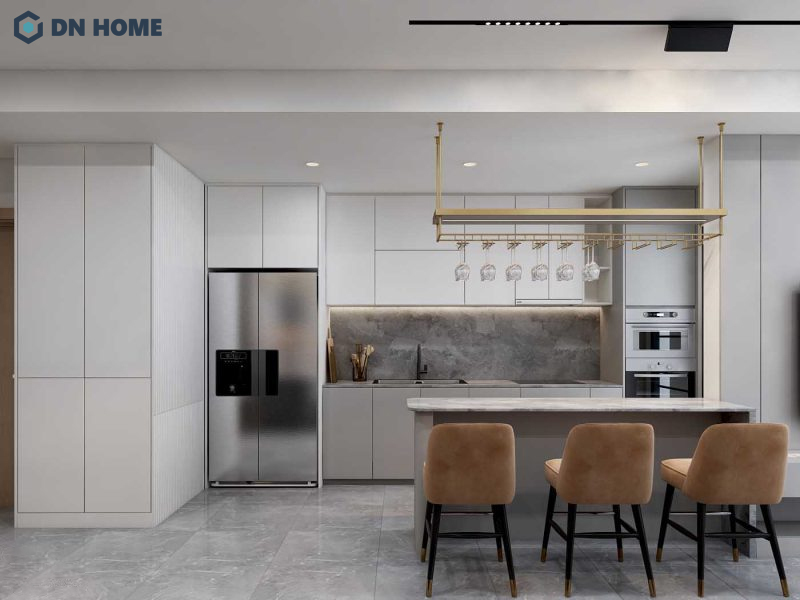 Thiết kế căn hộ 80m2 3 phòng ngủ