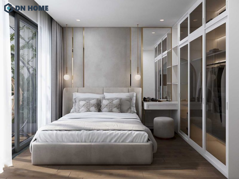 Thiết kế căn hộ 80m2 3 phòng ngủ