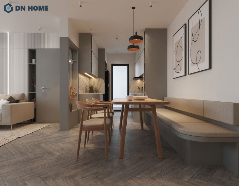 Thiết kế căn hộ 80m2 3 phòng ngủ