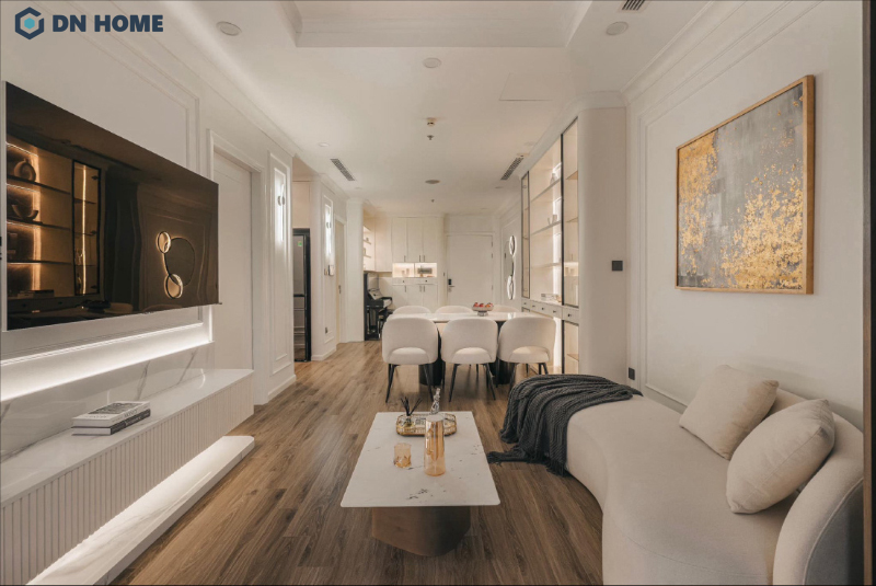 Thiết kế căn hộ 80m2 3 phòng ngủ