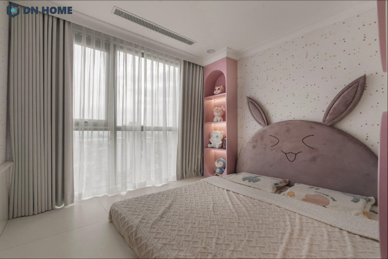 Thiết kế căn hộ 80m2 3 phòng ngủ