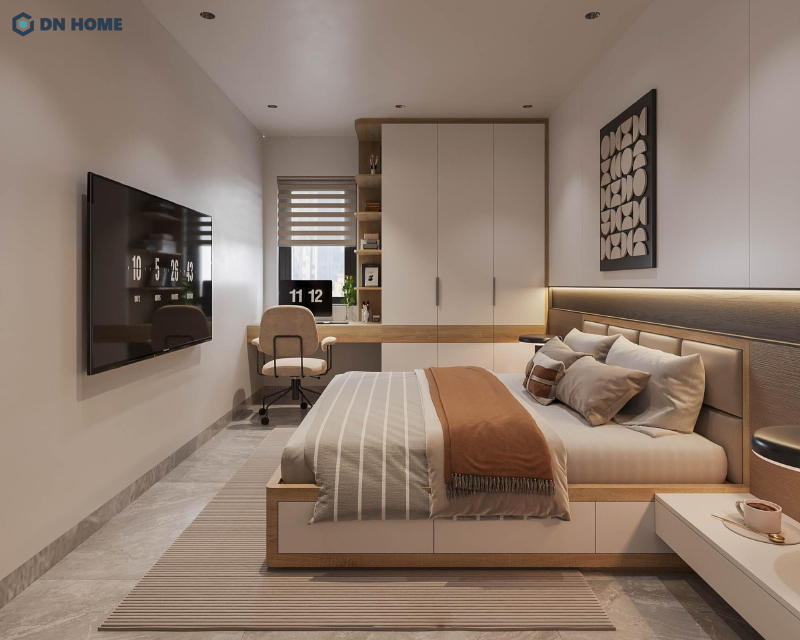 Thiết kế căn hộ 80m2 3 phòng ngủ