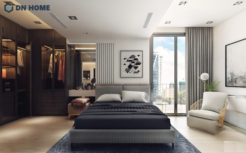 Thiết kế căn hộ 80m2 3 phòng ngủ