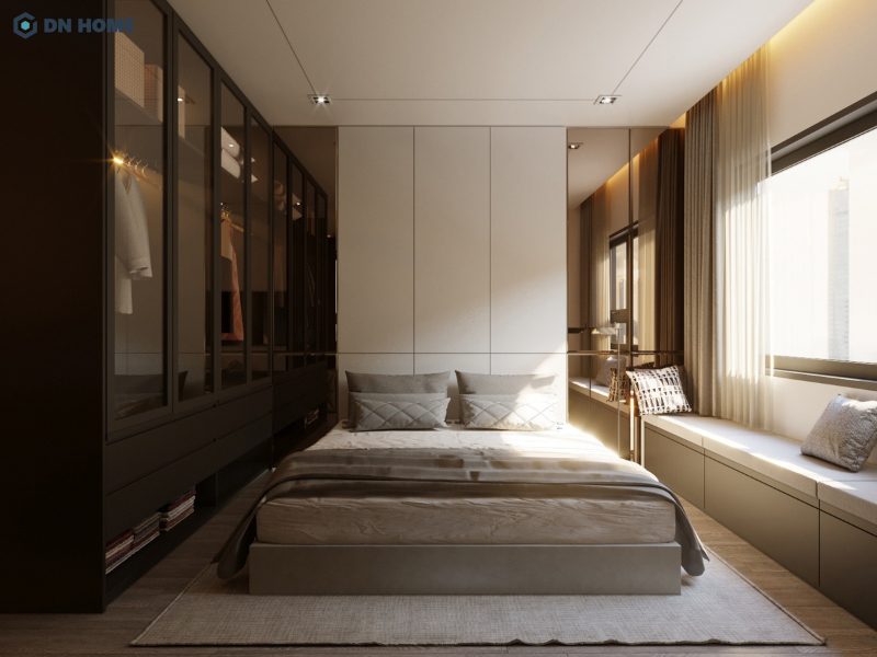 Thiết kế căn hộ 80m2 3 phòng ngủ