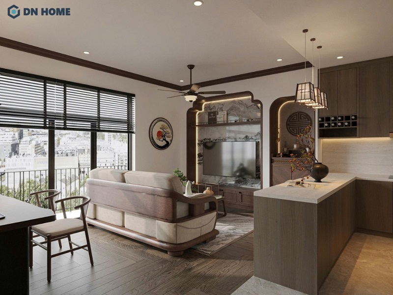 Thiết kế nội thất chung cư 2 phòng
