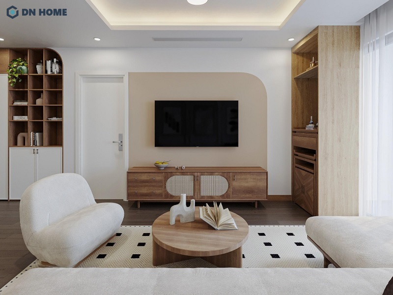 Thiết kế nội thất chung cư 2 phòng ngủ