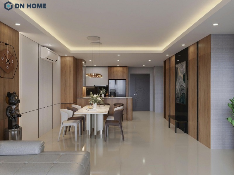 Thiết kế nội thất chung cư 2 phòng ngủ