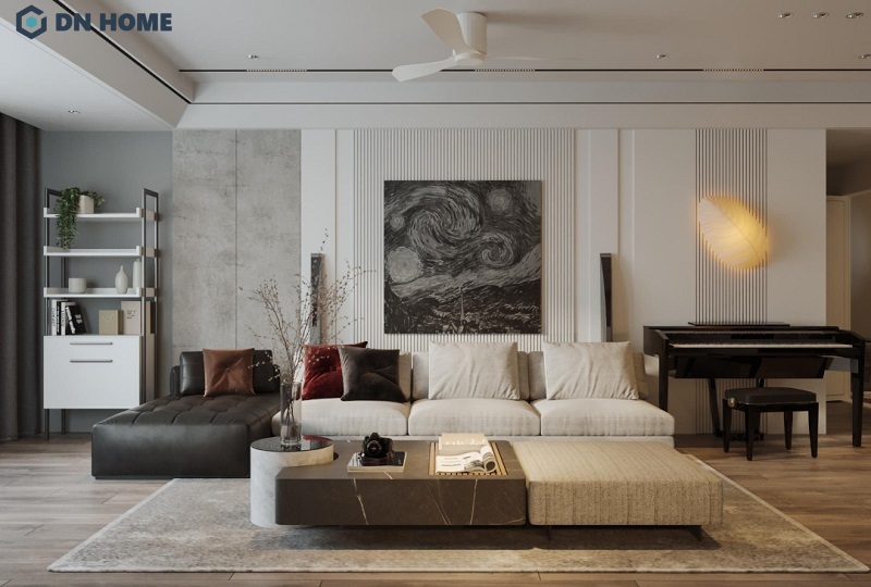 Thiết kế nội thất chung cư 2 phòng ngủ
