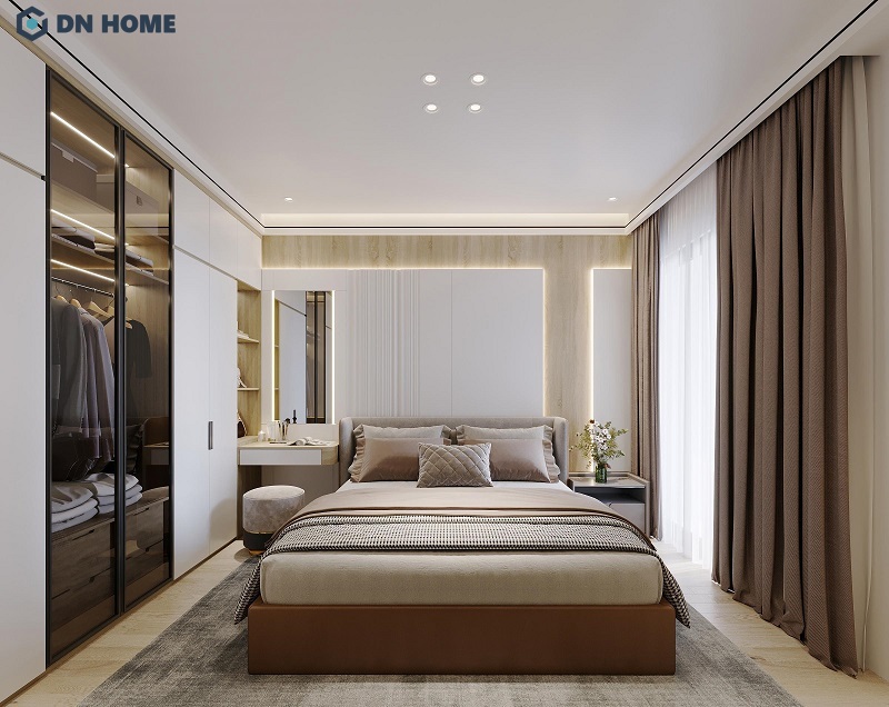 Thiết kế nội thất chung cư 2 phòng ngủ