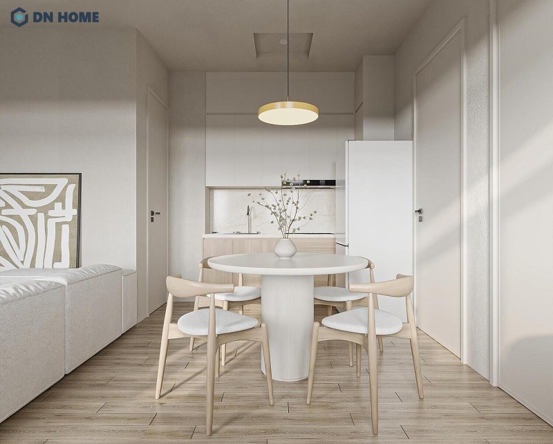 Thiết kế nội thất chung cư 2 phòng ngủ