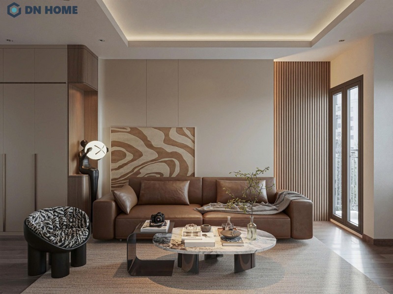 Thiết kế nội thất chung cư 2 phòng ngủ