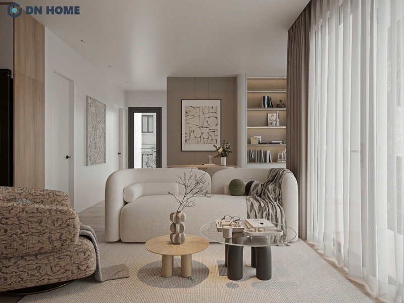 Thiết kế nội thất chung cư 2 phòng ngủ