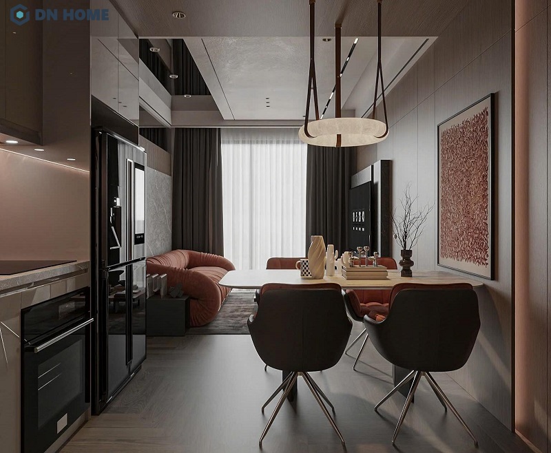 Thiết kế nội thất chung cư 2 phòng ngủ