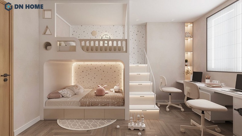 Thiết kế nội thất chung cư 2 phòng ngủ