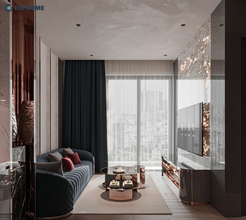 Thiết kế nội thất chung cư 2 phòng ngủ