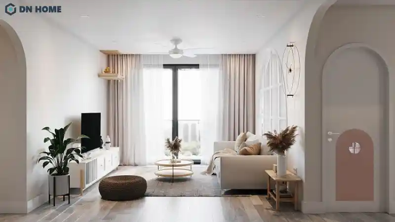 Thiết kế nội thất chung cư 45m2