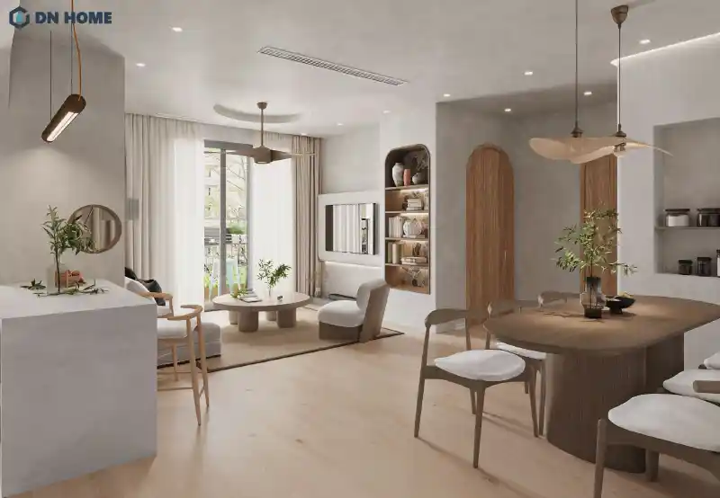 Thiết kế nội thất chung cư 45m2
