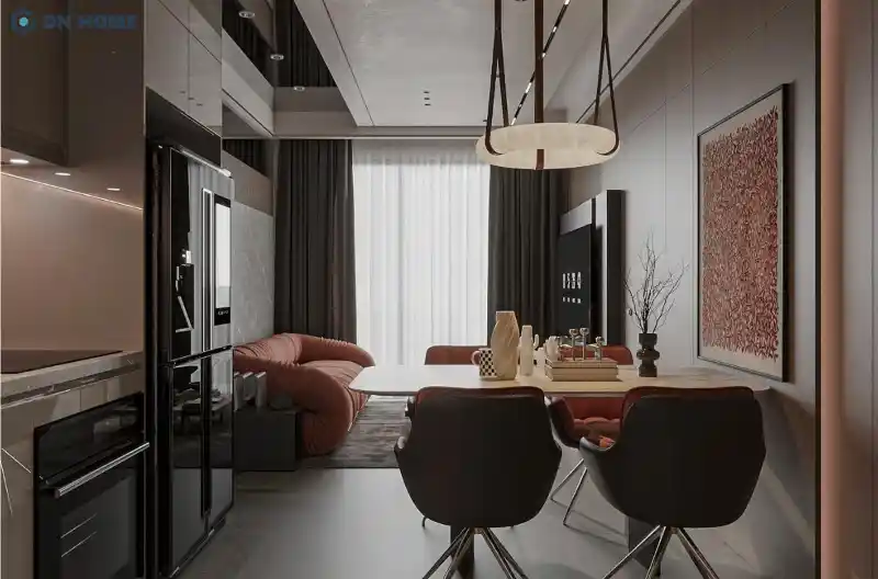 Thiết kế nội thất chung cư 45m2