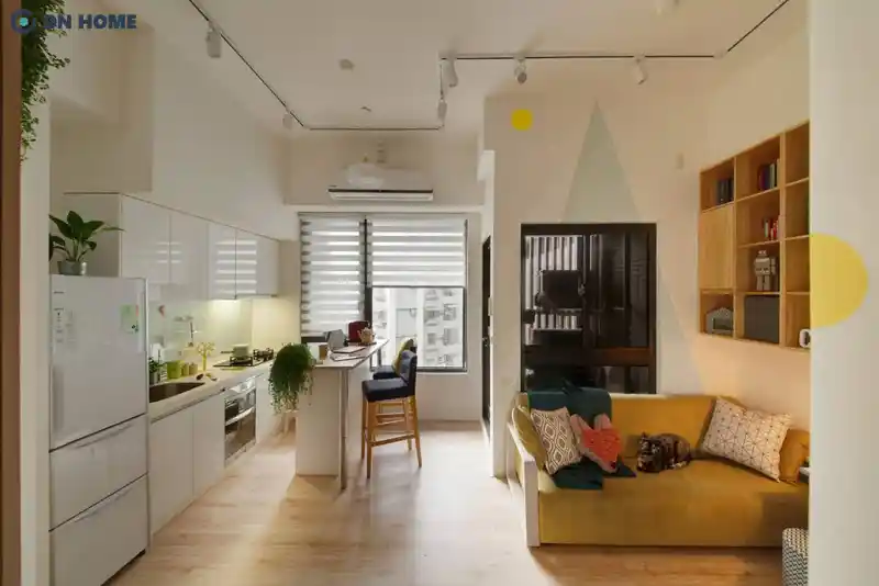 Thiết kế nội thất chung cư 45m2