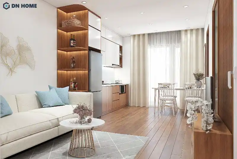 Thiết kế nội thất chung cư 45m2