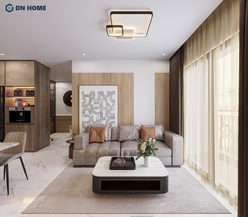 Thiết kế nội thất phòng khách chung cư